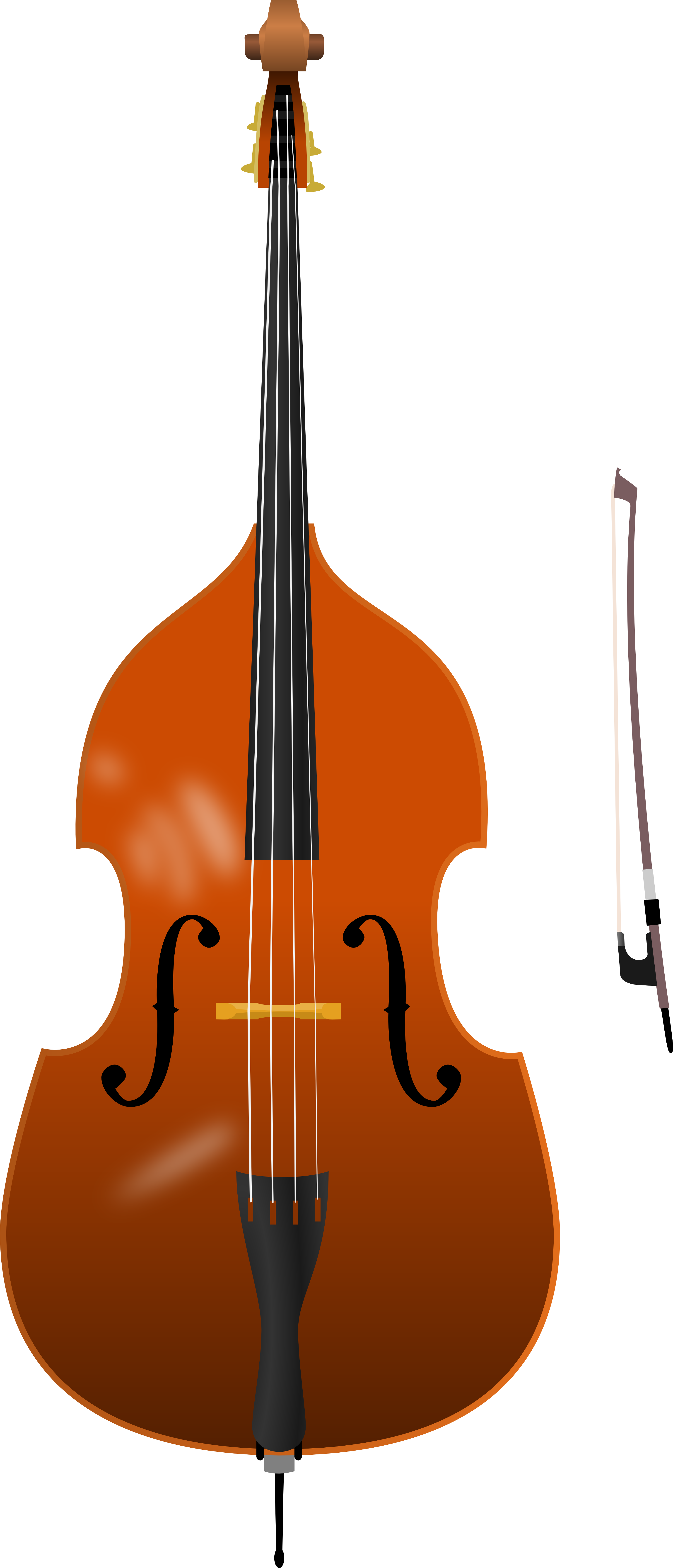 String Bass Cliparts #2735255 - Upright Bass, Transparent background PNG HD thumbnail