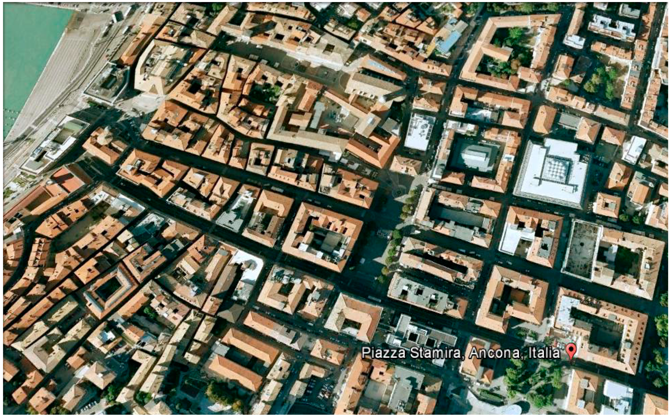 Sustainability | Free Full Text | A Parametric Optimization Approach To Mitigating The Urban Heat Island Effect: A Case Study In Ancona, Italy | Html - Urban Settlement, Transparent background PNG HD thumbnail