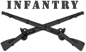 Army   Infantry Br   Crossed Rifles - Us Army Infantry Crossed Rifles, Transparent background PNG HD thumbnail