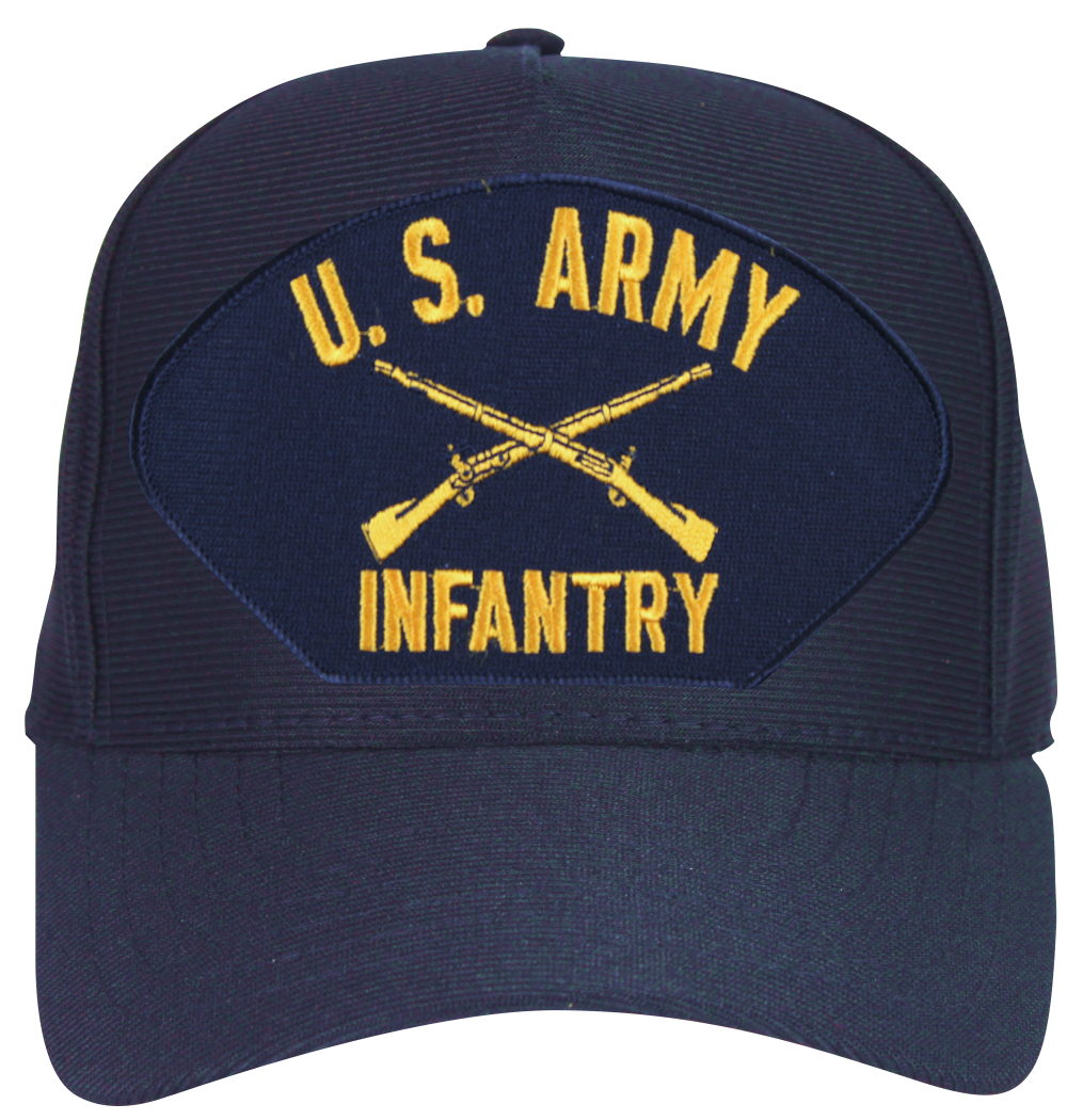 U.s. Army Infantry With Crossed Rifles Ball Cap - Us Army Infantry Crossed Rifles, Transparent background PNG HD thumbnail