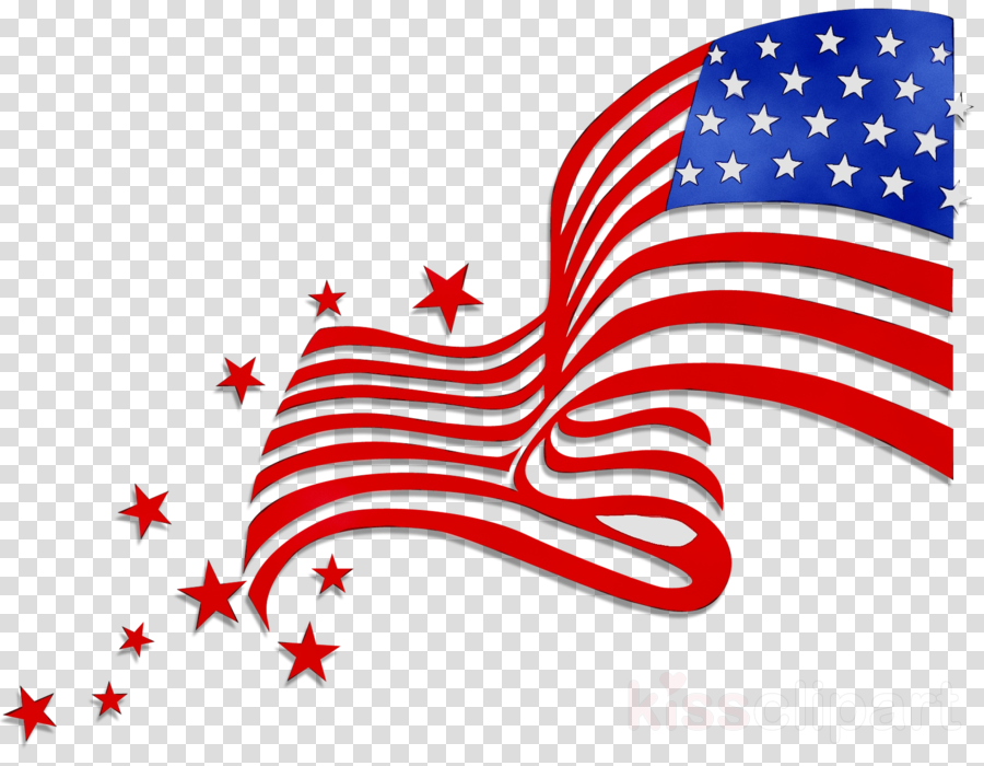 Veterans Day Usa Flag Clipart   Flag, Line, Graphics, Transparent Pluspng.com  - Us Independence Day, Transparent background PNG HD thumbnail