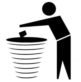 Because If You Start To Get Pimples, Itu0027S Very Possible That Thatu0027S Because Your Cream Needs To Hit The Road, On A Short Trip Straight Into The Trash Bin! - Use Dustbin, Transparent background PNG HD thumbnail