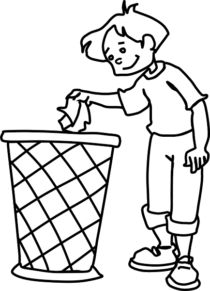 Use The Dustbin Clipart Free - Use Dustbin, Transparent background PNG HD thumbnail