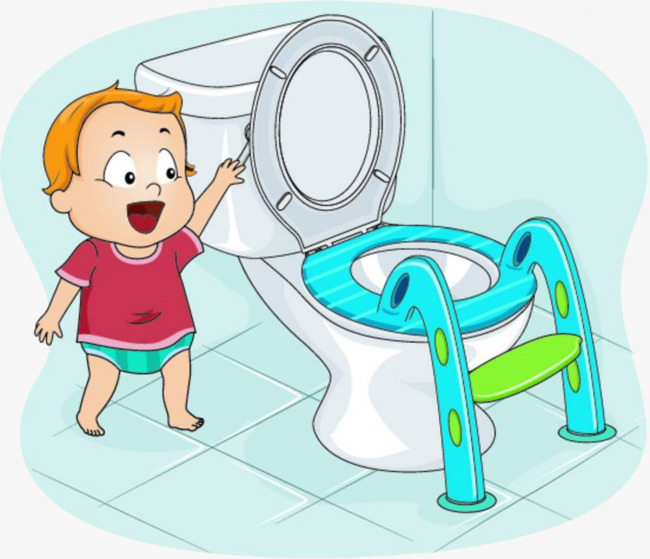 Children Go To The Bathroom, Child, Wc, Toilet Png Image And Clipart - Use The Bathroom, Transparent background PNG HD thumbnail