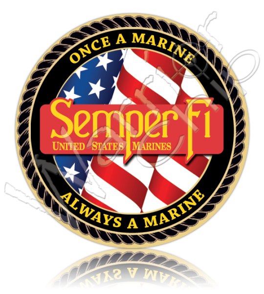 Marine Corps Once A Marine Always A Marine 10779 - Usmc And Graphics, Transparent background PNG HD thumbnail