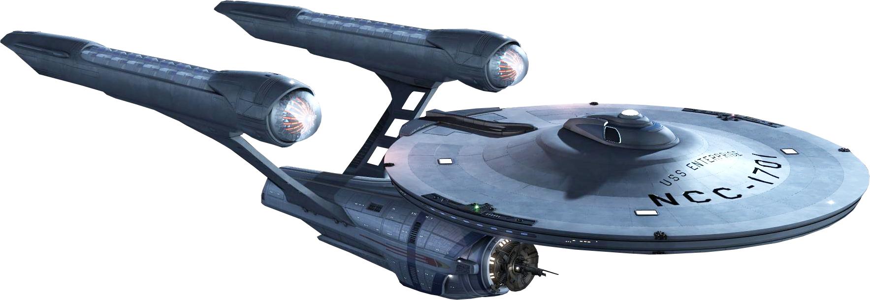 3D USS Enterprise Hi-Res by T