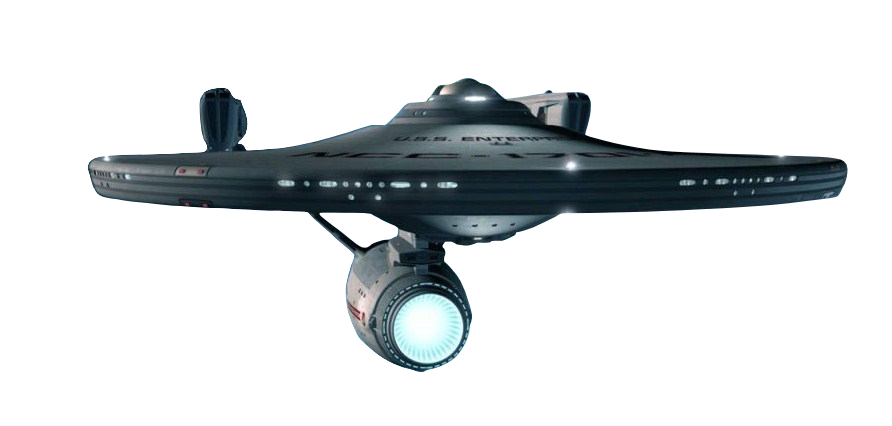 Render Films Et Séries Tv   Renders Star Trek Uss Entreprise Vaisseau - Vaisseau Spatial, Transparent background PNG HD thumbnail