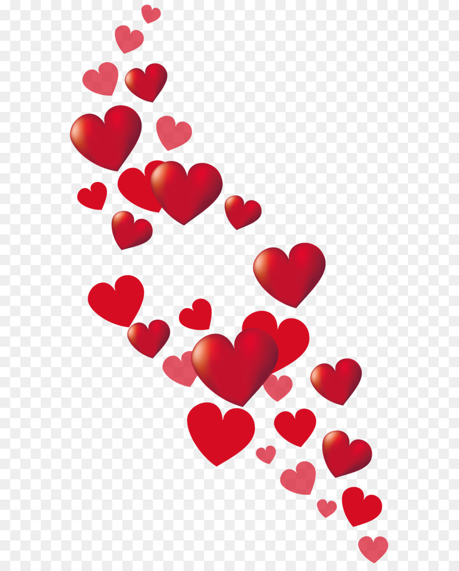 Heart Valentineu0027S Day Clip Art   Valentine Hearts Decor Png Clipart Picture - Valentines, Transparent background PNG HD thumbnail