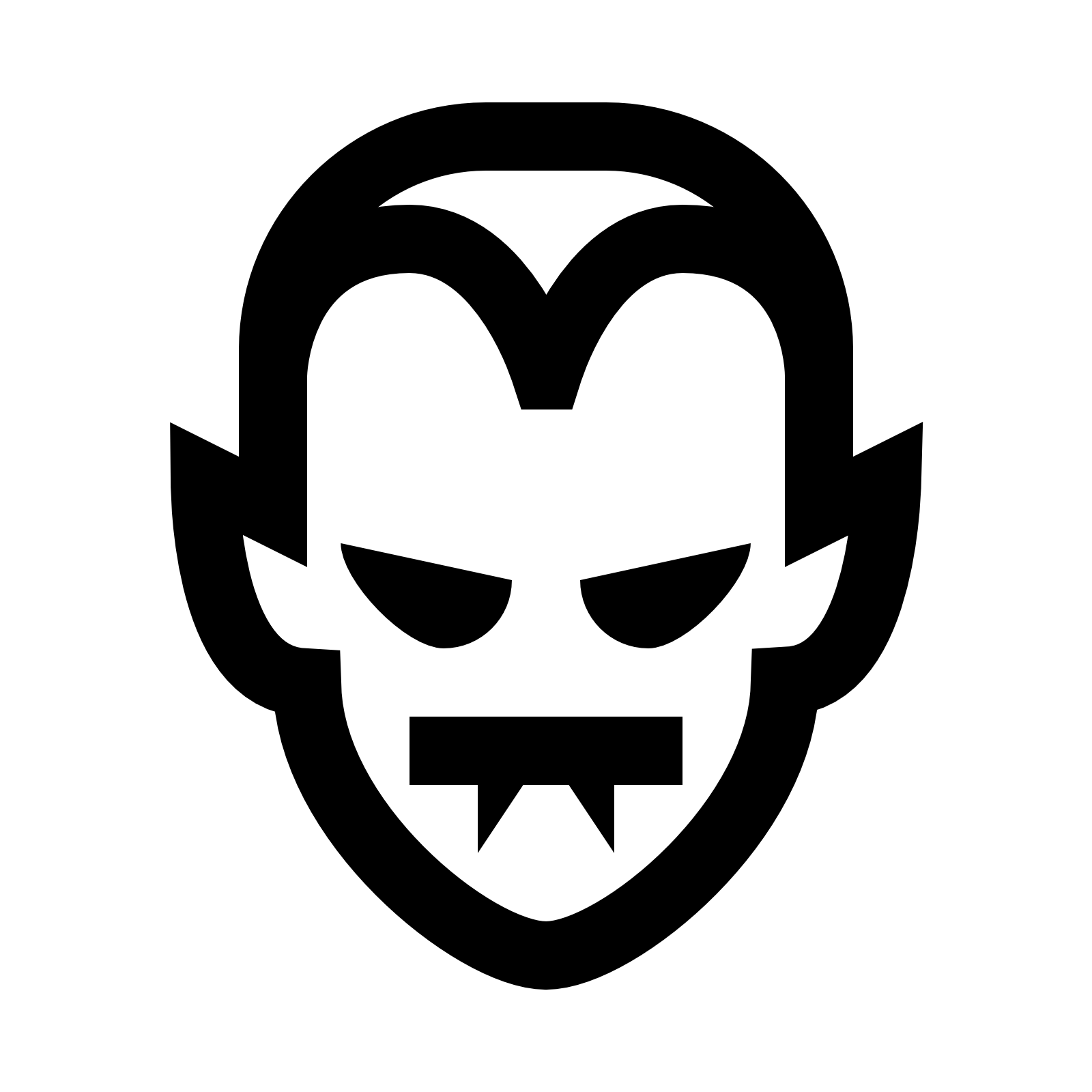 Vampire Icon - Vampire, Transparent background PNG HD thumbnail