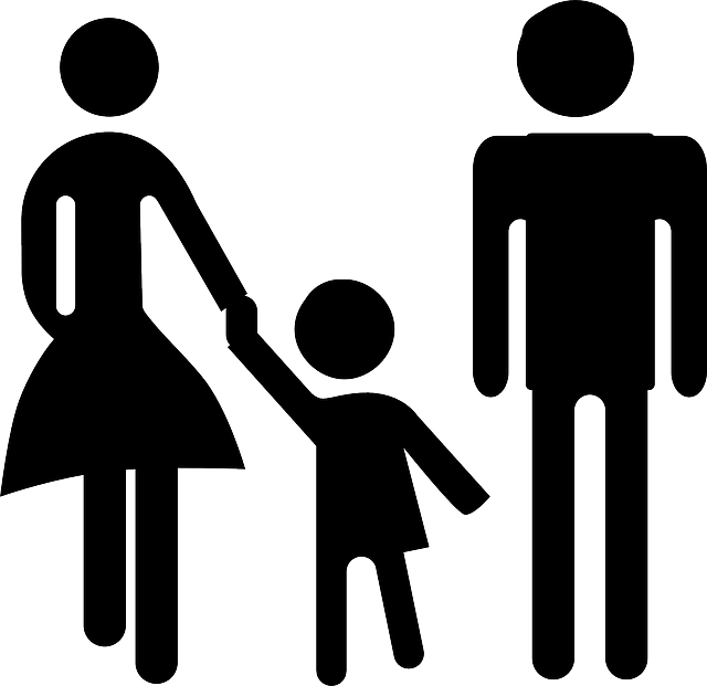 Kostenlose Vektorgrafik: Kinder, Familie, Mann, Frau   Kostenloses Bild Auf Pixabay   161309 - Vater Mutter Kind, Transparent background PNG HD thumbnail