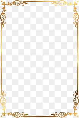 Vector Gold Pattern Frame. Png Ai - Vector Frame, Transparent background PNG HD thumbnail