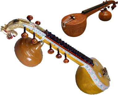 Journey Of Veena In Indian Musical Instruments - Veena, Transparent background PNG HD thumbnail