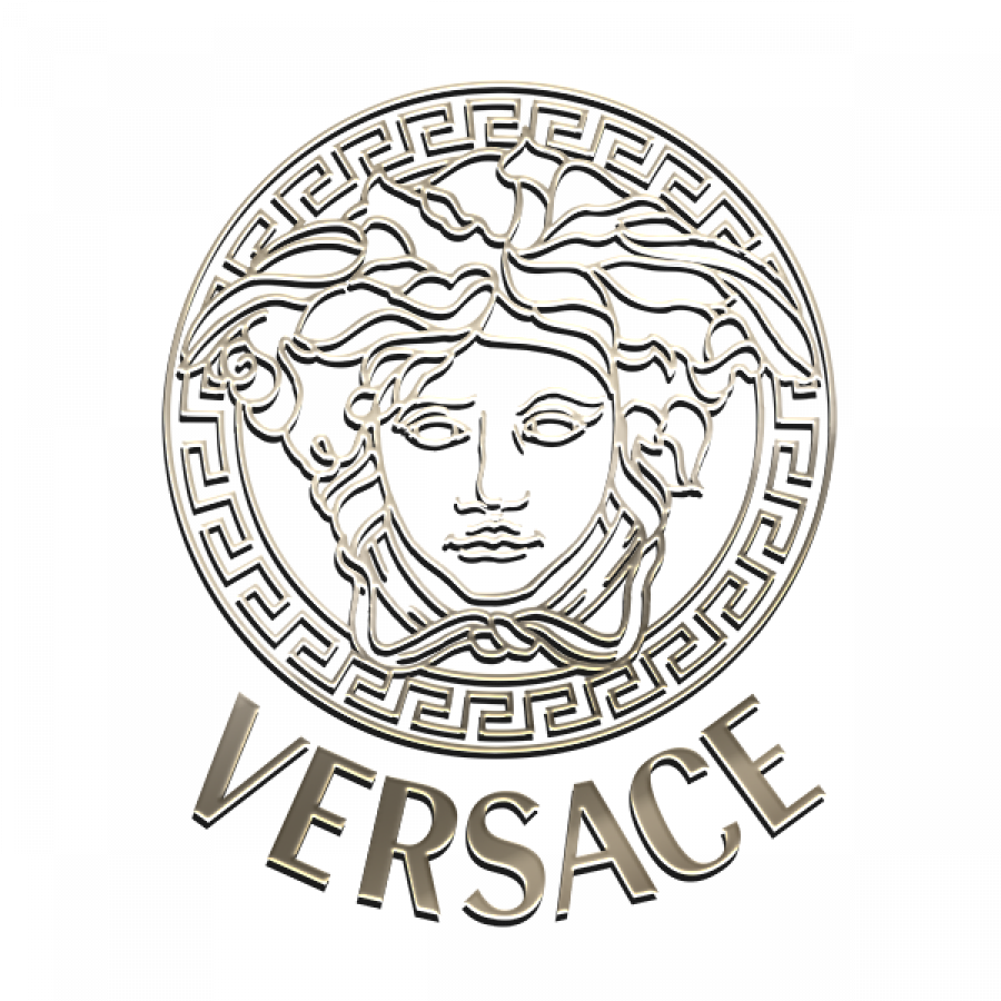 Download Versace Logo Silver, Hd Png Download   Uokpl.rs - Versace, Transparent background PNG HD thumbnail