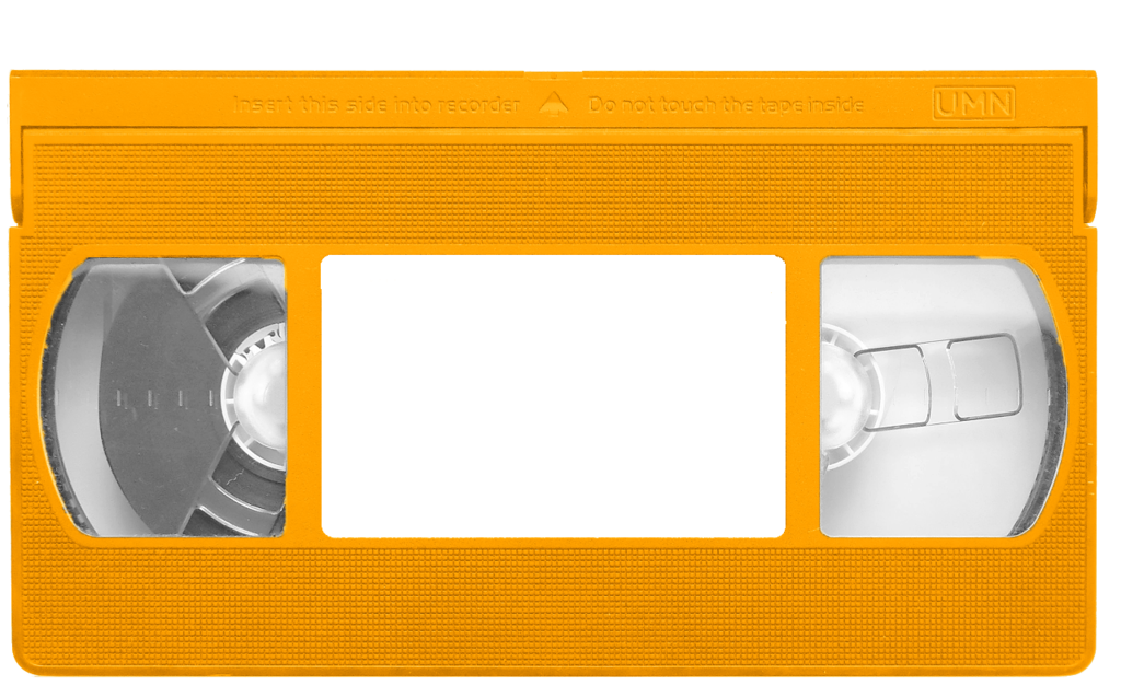 Vhs Tape Png - Orange Vhs Tape Template By Djwalker2000 Hdpng.com , Transparent background PNG HD thumbnail