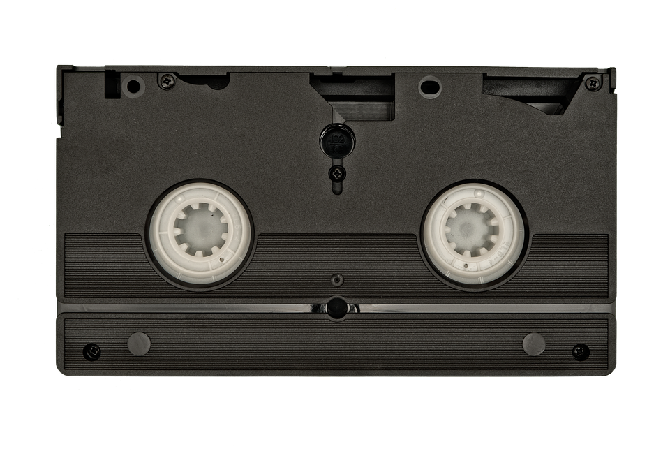 Vhs Tape Png - Vhs Tape Back Old Information White Background, Transparent background PNG HD thumbnail