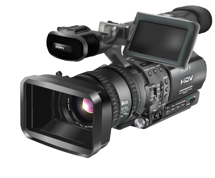 Digital Video Camera Png Clipart - Videocamera, Transparent background PNG HD thumbnail