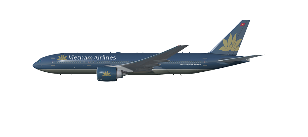 Drag To Rotate - Vietnam Airlines, Transparent background PNG HD thumbnail