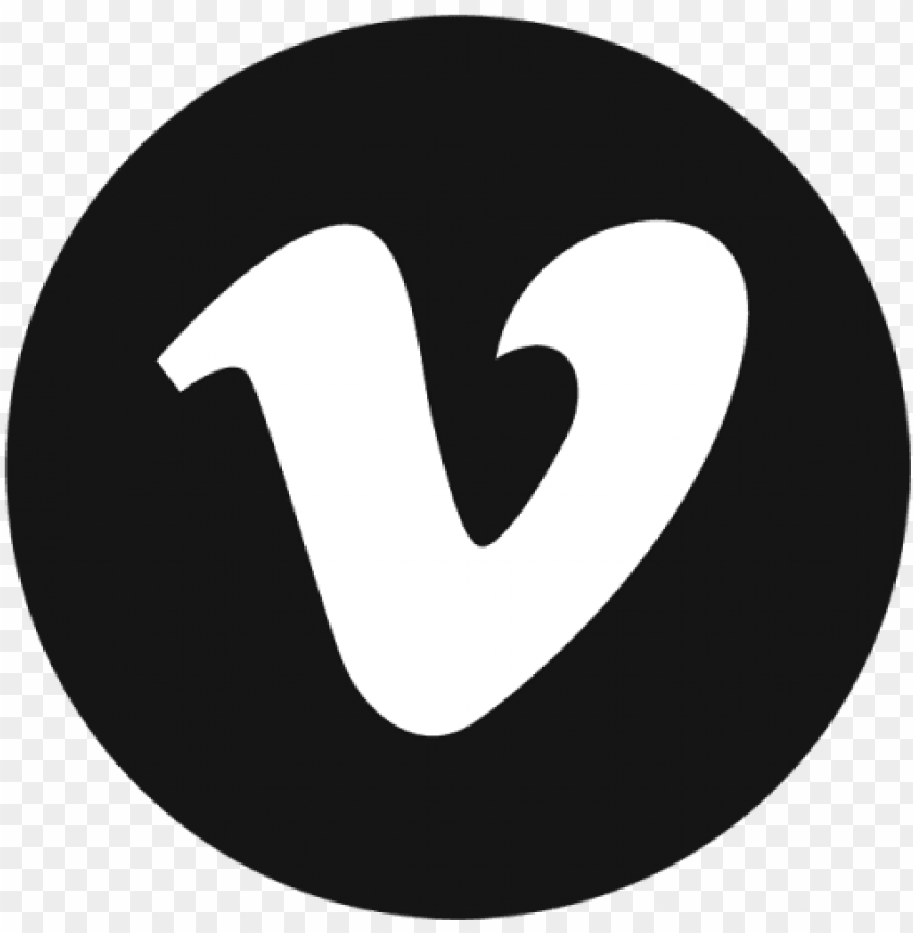 Vimeo Black Icon, Vimeo, Black, White Png And Vector   Twitter Pluspng.com  - Vimeo, Transparent background PNG HD thumbnail