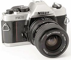 Nikon Fm10 Single Lens Reflex Manual Camera.png - Vintage Camera Nikon, Transparent background PNG HD thumbnail