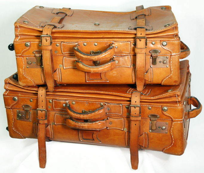 . Hdpng.com More Travelers Owned Their Automobile, Or Opted For Airplanes Over Other Means Of Transportation. The Steadfast And True Old Leather Or Fiber Suitcase Hdpng.com  - Vintage Luggage, Transparent background PNG HD thumbnail