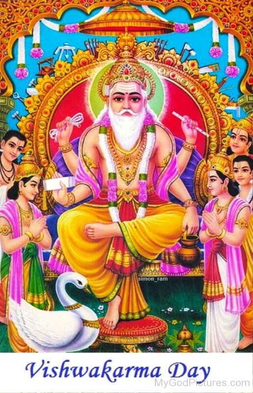 Vishvakarma Day Mv412 - Vishwakarma God, Transparent background PNG HD thumbnail