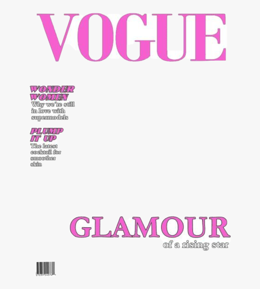 Freetoedit #vogue #magazine #cover #glamour #pink   Vogue Magazine Pluspng.com  - Vogue, Transparent background PNG HD thumbnail