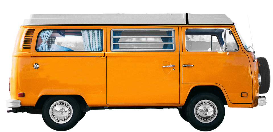 Vw, Bulli, Camping Bus, Vw Bulli, Vw Bus - Volkswagen Busje, Transparent background PNG HD thumbnail