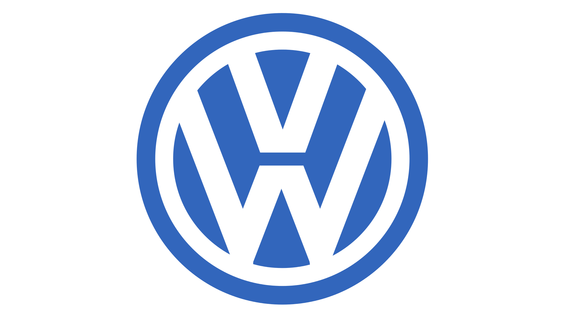 Volkswagen Logo (1978) 1920X1080 (Hd 1080P) - Volkswagen Group, Transparent background PNG HD thumbnail