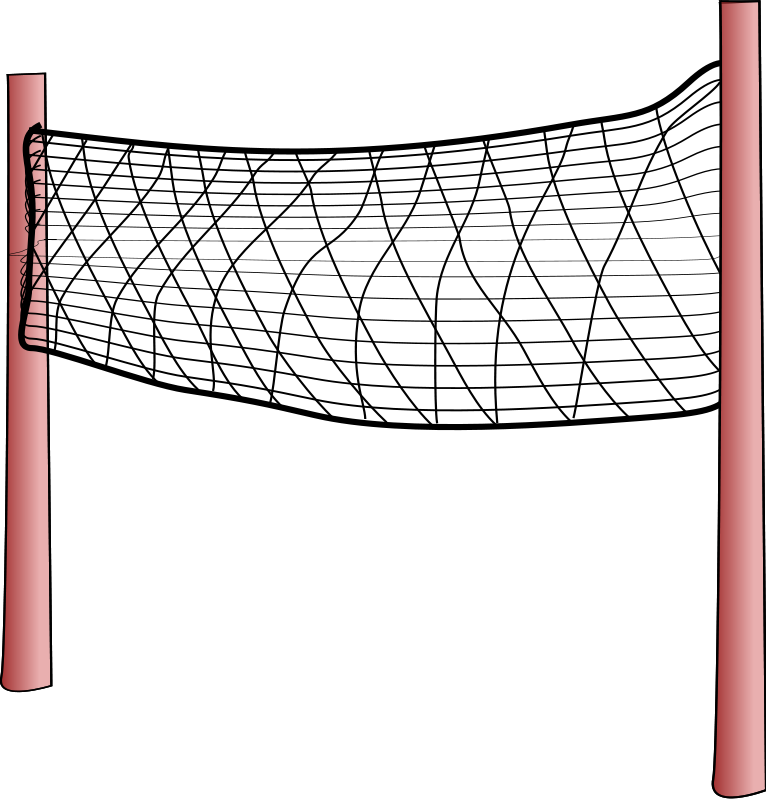 Volleyball Net2 Sports Clipart Pictures Png 11 86 Kb Volleyball Net - Volleyball Net, Transparent background PNG HD thumbnail