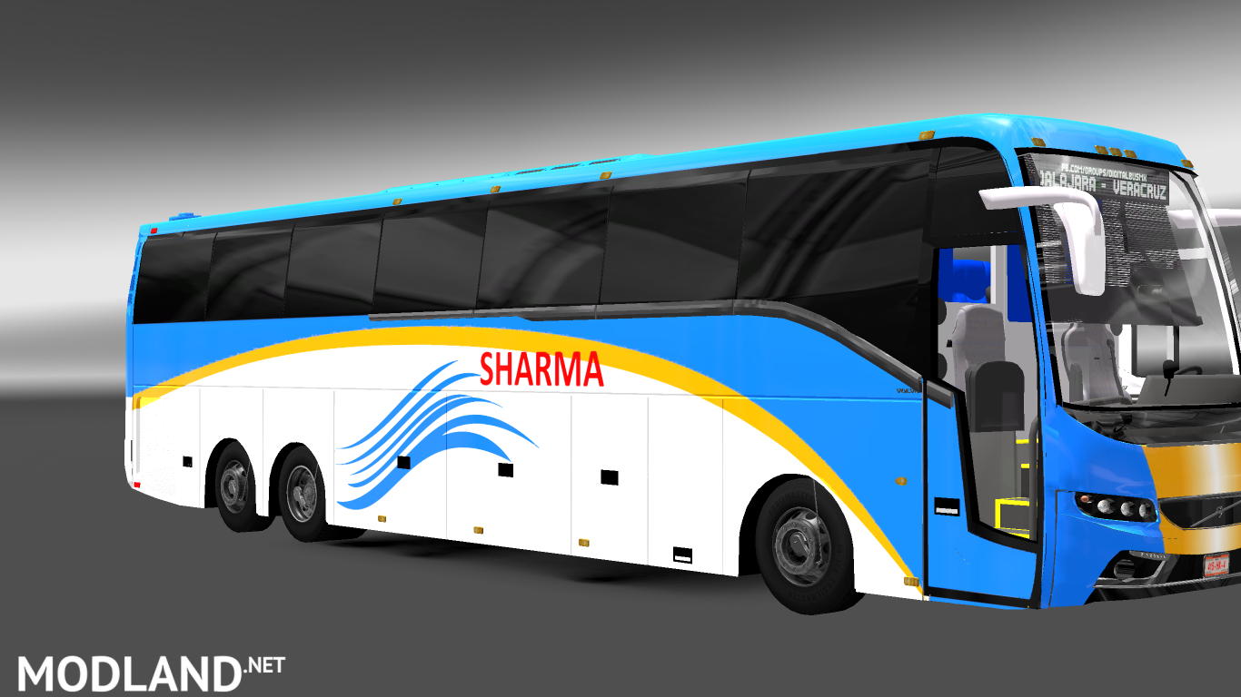 . Hdpng.com 2 Facelifted Volvo Bus Mod With Skins Of Indian Volvo B9R, B11R  Passengers Hdpng.com  - Volvo, Transparent background PNG HD thumbnail