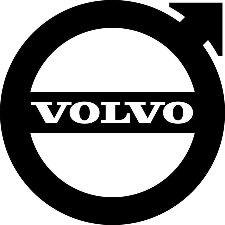 Volvo Logos   Iron Mark Line Art 2014 - Volvo, Transparent background PNG HD thumbnail
