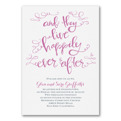 Vow Renewal Invitations | Still Happy Vow Renewal Wedding Invitations - Vow Renewal, Transparent background PNG HD thumbnail