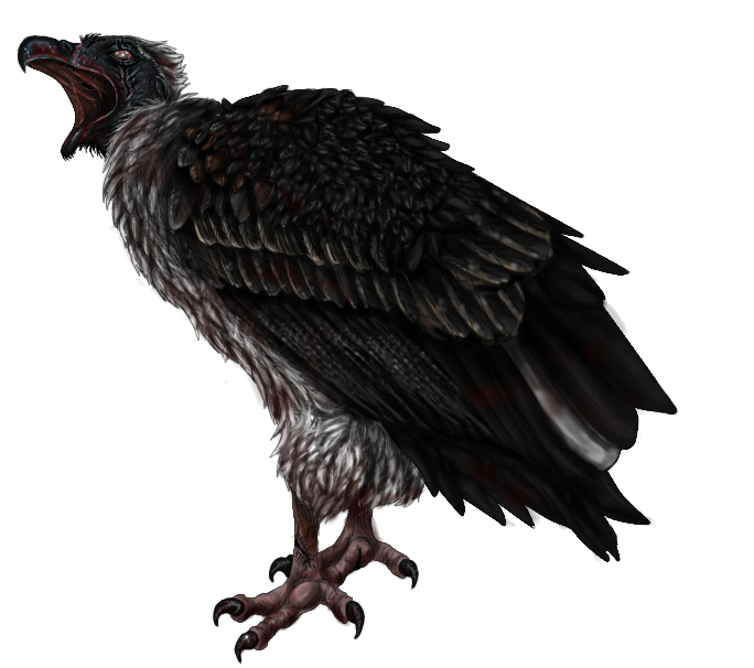 Zombie/infected Vulture Adoptable By Bubocrocadoptables Hdpng.com  - Vulcher, Transparent background PNG HD thumbnail