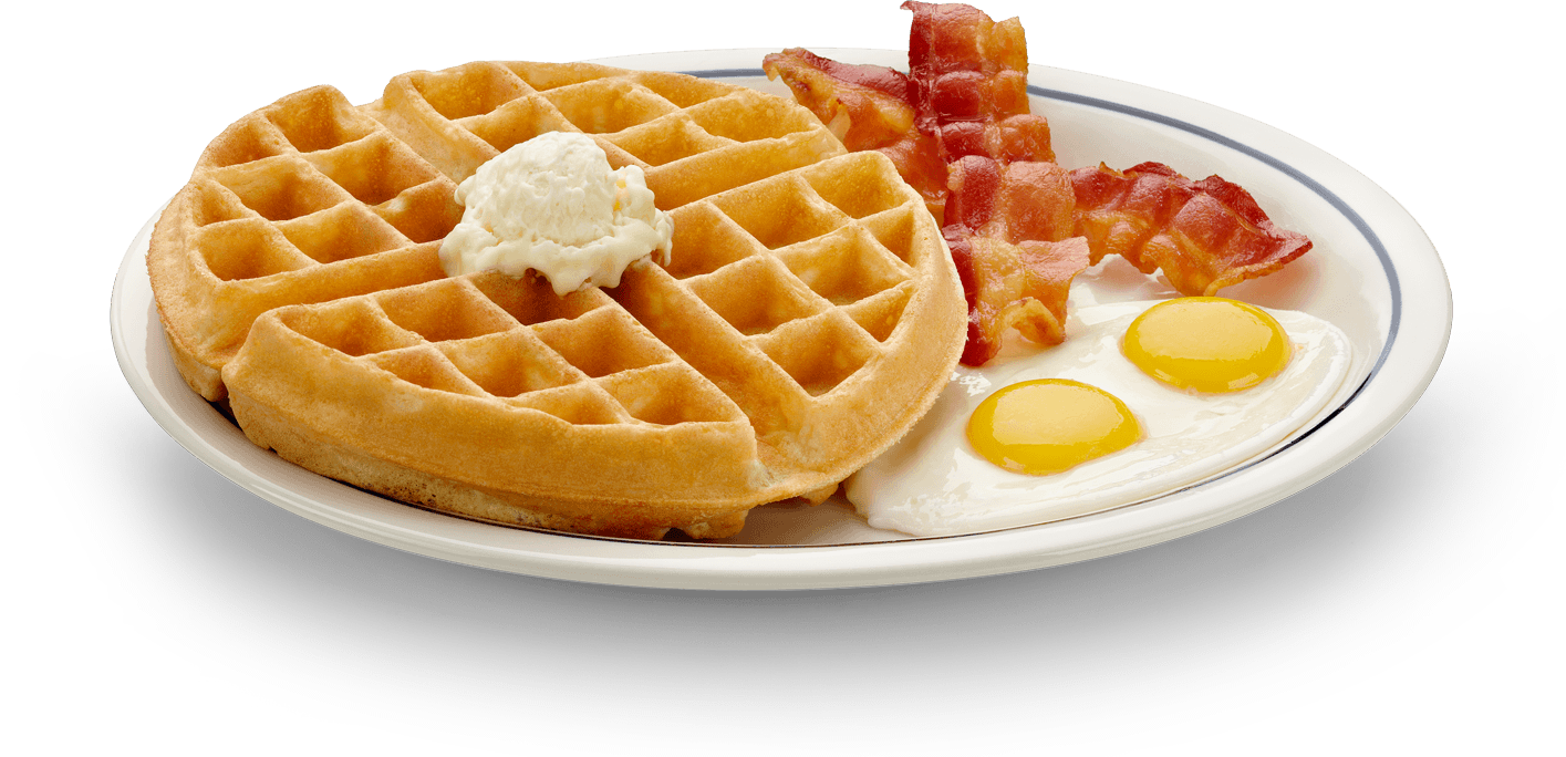 Waffle Breakfast PNG--1415, Waffle Breakfast PNG - Free PNG