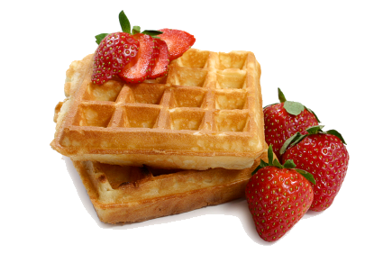 Waffle - Waffle Breakfast, Transparent background PNG HD thumbnail