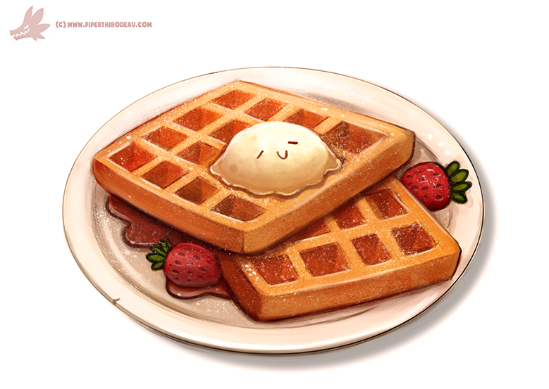 Waffles By Cryptid Creations Hdpng.com  - Waffle Breakfast, Transparent background PNG HD thumbnail