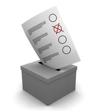 Wahlurnen Vektor Clipart Bild