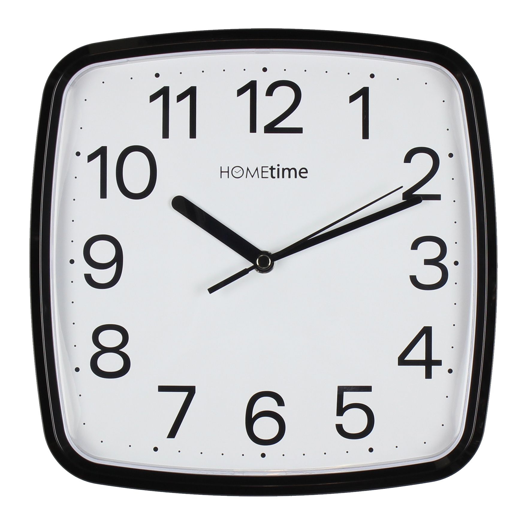 Wall Clock PNG Black And White - Wall Clock Black A
