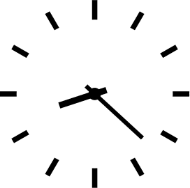 Wall Clock PNG Black And White - Download Pngtransparen