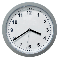 Wall Clock Png Image - Wall Clock Black And White, Transparent background PNG HD thumbnail