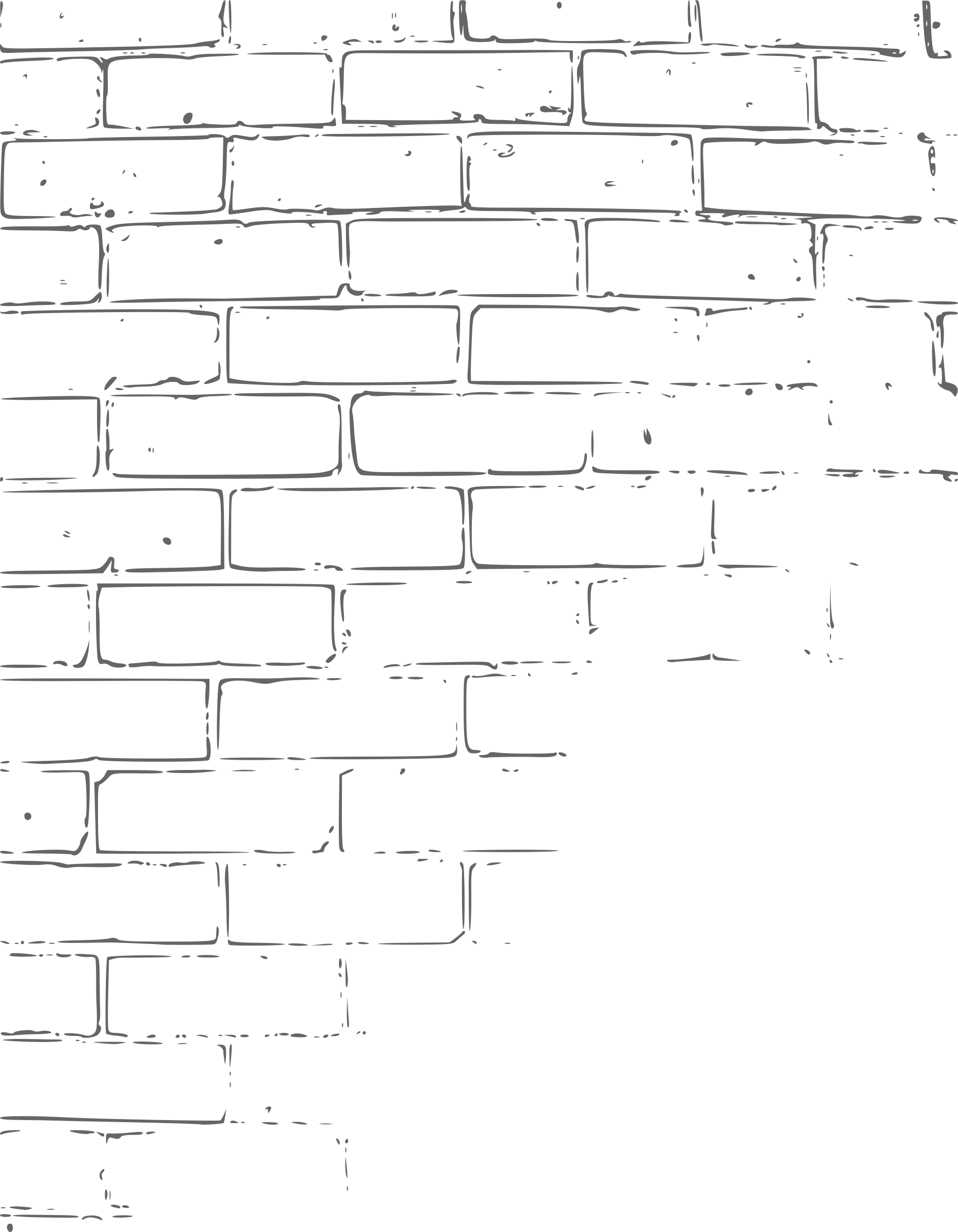 Big Image (Png) - Wall Black And White, Transparent background PNG HD thumbnail