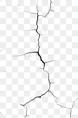 Wall Cracks, Line, Wall Cracks, Bifurcation Png Image And Clipart - Wall Black And White, Transparent background PNG HD thumbnail