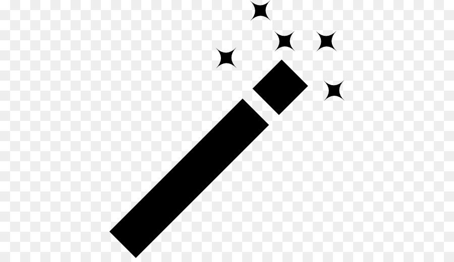 Computer Icons Wand   Magic Wand - Wand Black And White, Transparent background PNG HD thumbnail