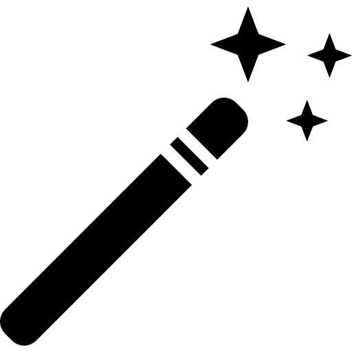 Png Svg Hdpng.com  - Wand Black And White, Transparent background PNG HD thumbnail