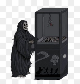 Black Death Wardrobe Illustration, Black, Grim Reaper, Wardrobe Png And Psd - Wardrobe, Transparent background PNG HD thumbnail
