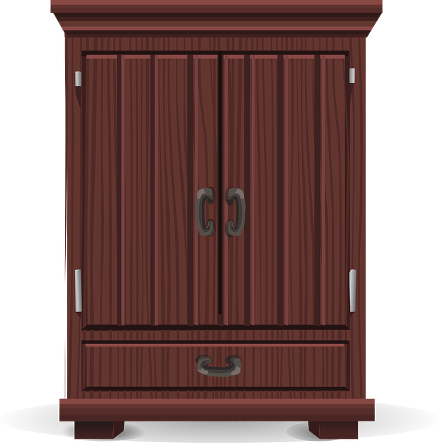 Free Vector Graphic: Armoire, Storage, Wardrobe   Free Image On Pixabay   576194 - Wardrobe, Transparent background PNG HD thumbnail