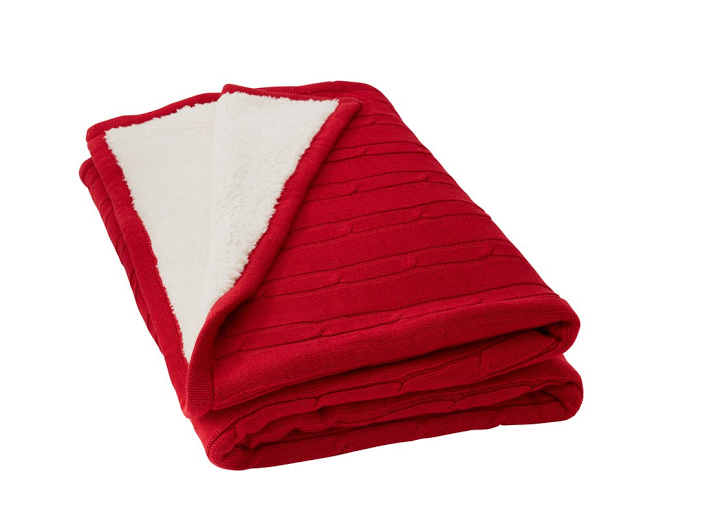 Warm Blanket PNG - Sherpa Lined Blanket