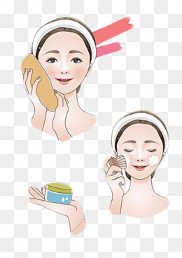 Face Wash, Decorate, Cosmetology, Cartoon Hand Drawing Png Image And Clipart - Wash Hands And Face, Transparent background PNG HD thumbnail