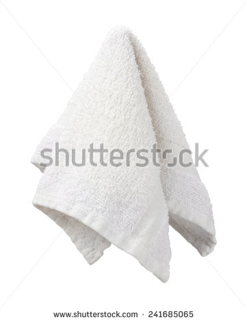 Wash Rag Png - Hanging White Washcloth Isolated On White., Transparent background PNG HD thumbnail
