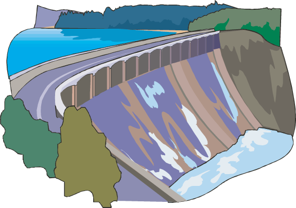 Haditha Dam, a major hydroele